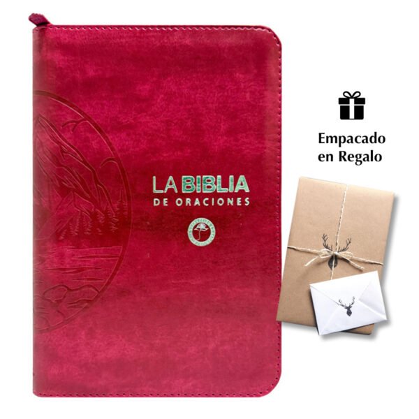 Biblia de Oraciones TLA Letra Grande Fucsia