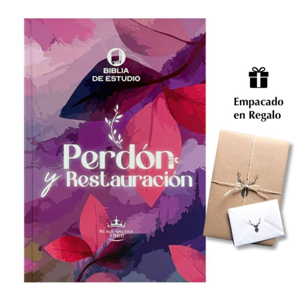 Biblia de Estudio: Perdón y Restauración Colores Tapa Dura Rvr 1960