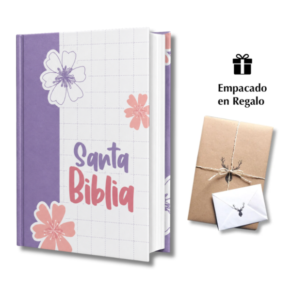 Biblia mediana RVR Letra Grande 12 pts Arcoíris Tapa Dura
