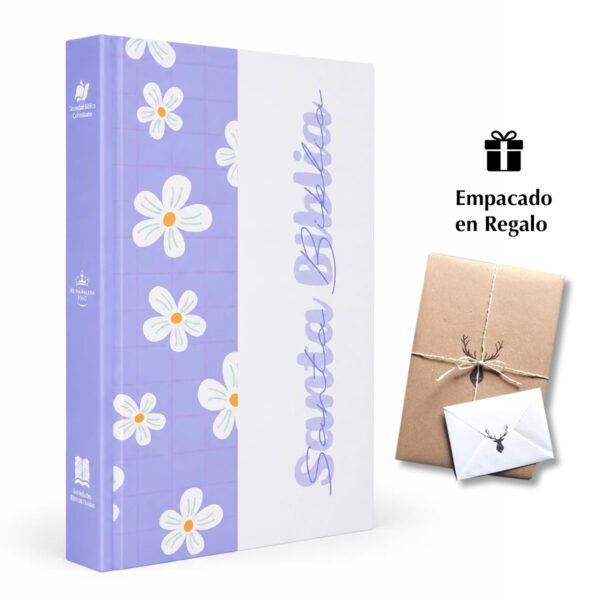 Biblia Letra Grande 12 puntos Rvr 1960 Lila Tapa Dura