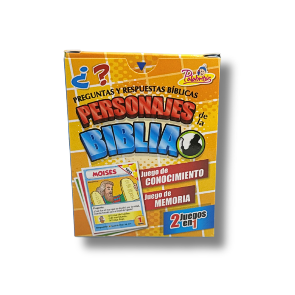 Juego de preguntas y respuestas - Personajes de la Biblia - Palabritas