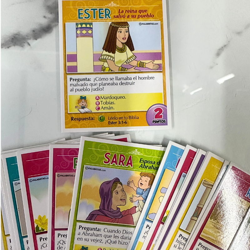 Juego de Preguntas y Respuestas Bíblicas: Mujeres de la Biblia - Palabritas - Imagen 3