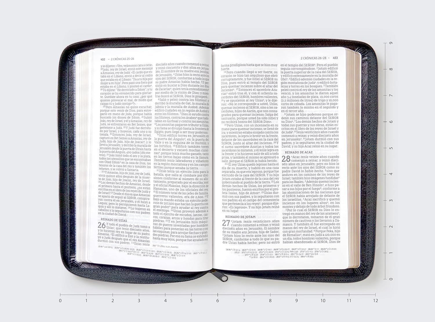 Biblia NBLA Ultrafina Negro Cierre Imitación - Imagen 7