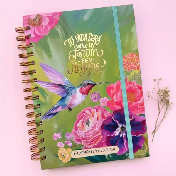 Cuaderno Devocional – Colibrí Jardín / 150 hojas - Almatinta