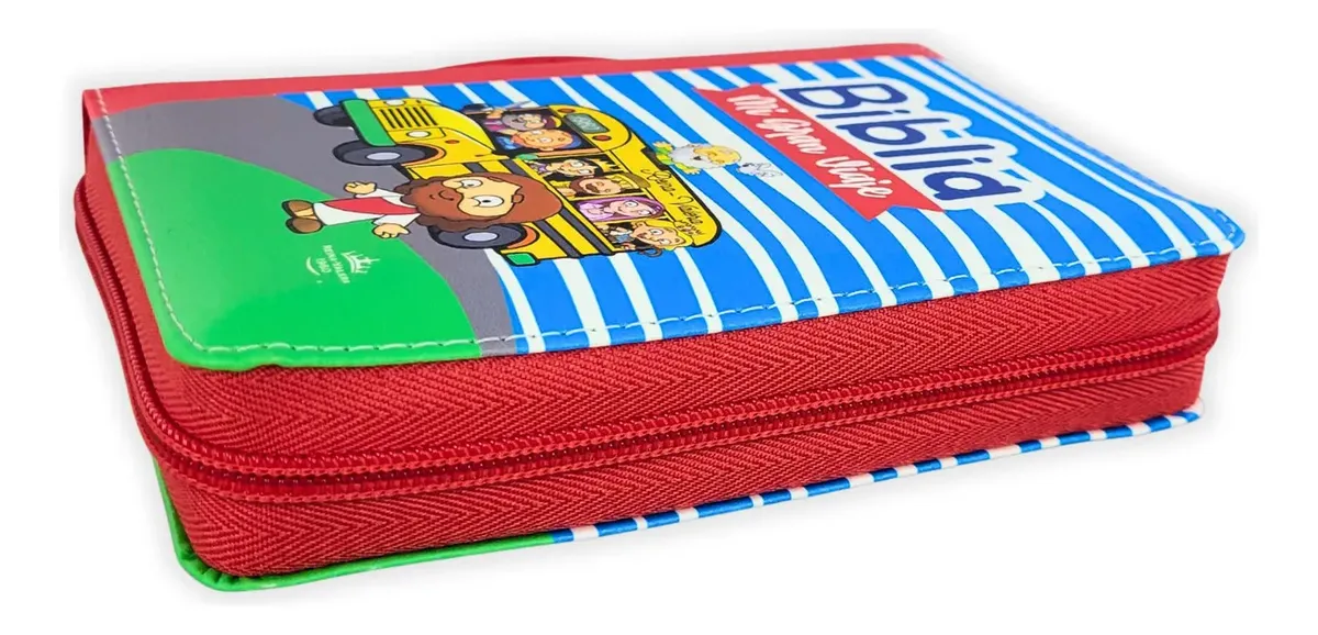 Biblia mi gran viaje para niños – Reina Valera - cierre con manija - Imagen 4