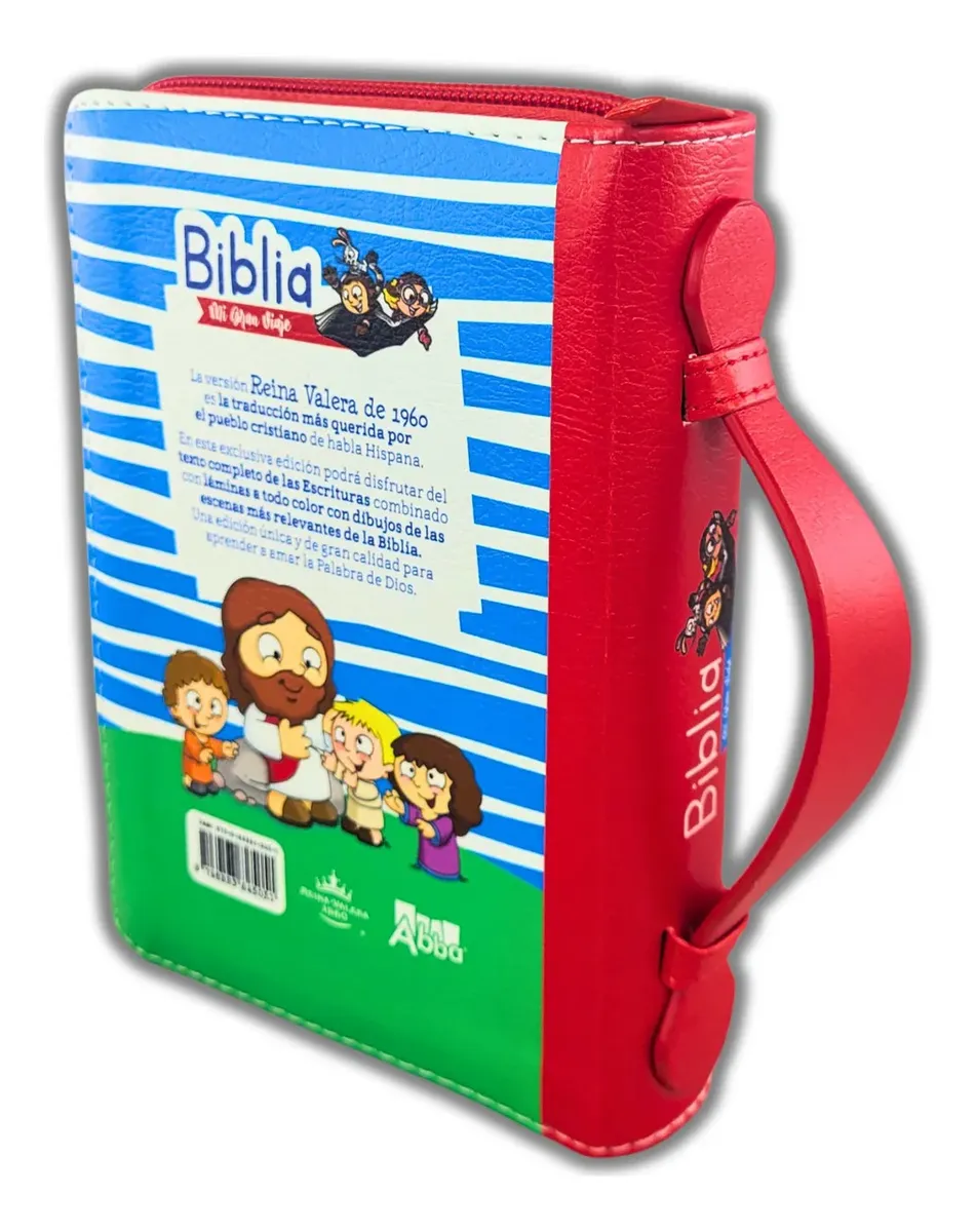Biblia mi gran viaje para niños – Reina Valera - cierre con manija - Imagen 3