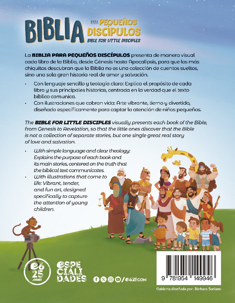 Biblia para pequeños discípulos - Bible for little disciples - Lucas Leys / María Tuti - Imagen 2