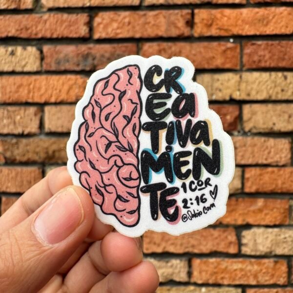 Creativamente – 1 Corintios 2:16 🧠🎨 - Sticker