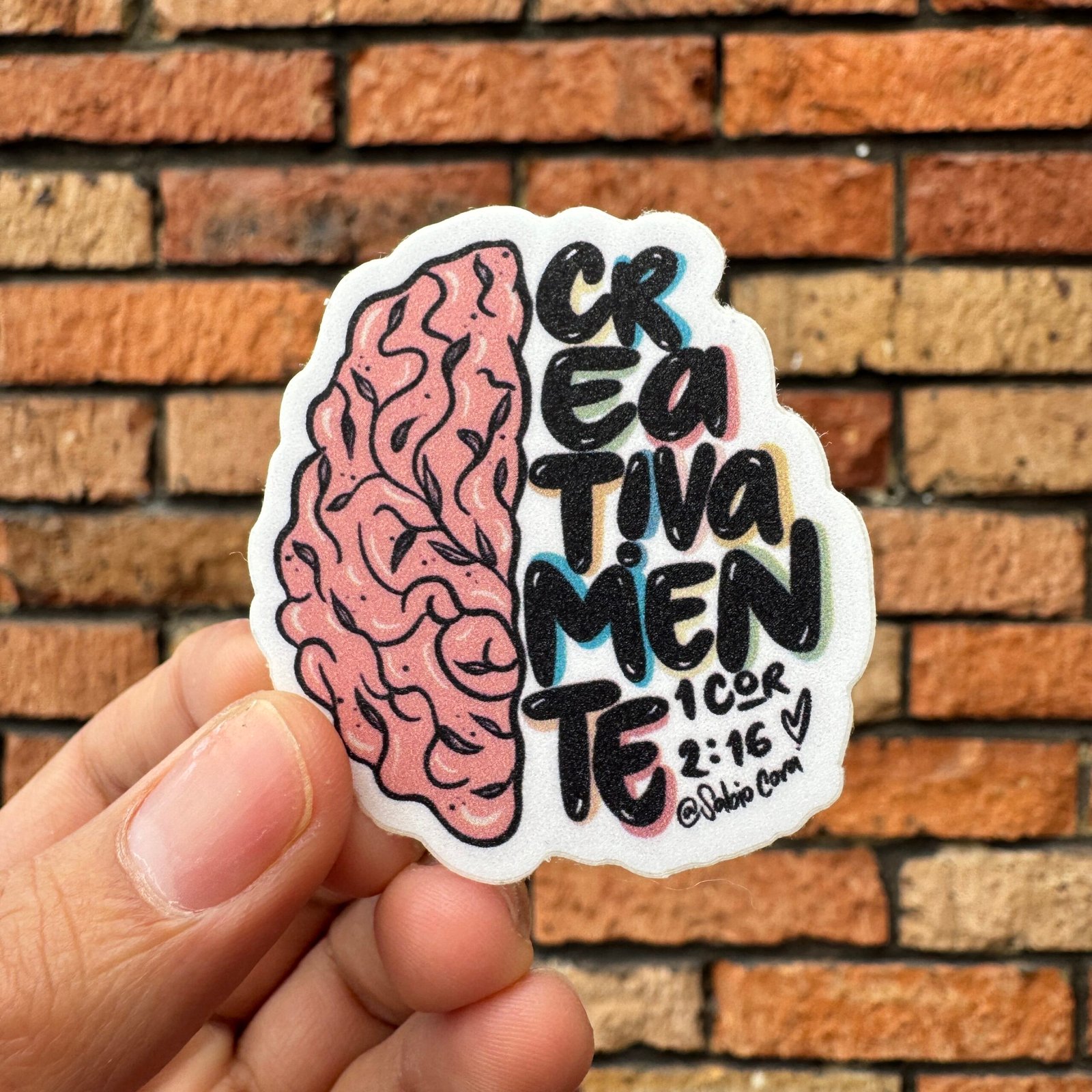Creativamente – 1 Corintios 2:16 🧠🎨 - Sticker