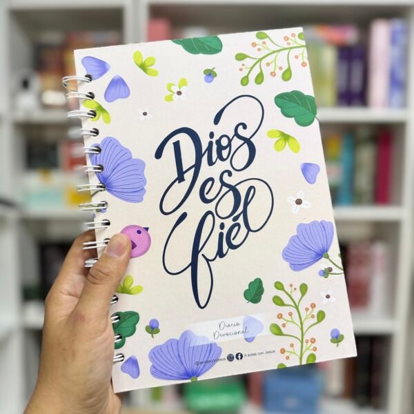 Diario Devocional “Dios es fiel ” Rosa - A solas con Jesús