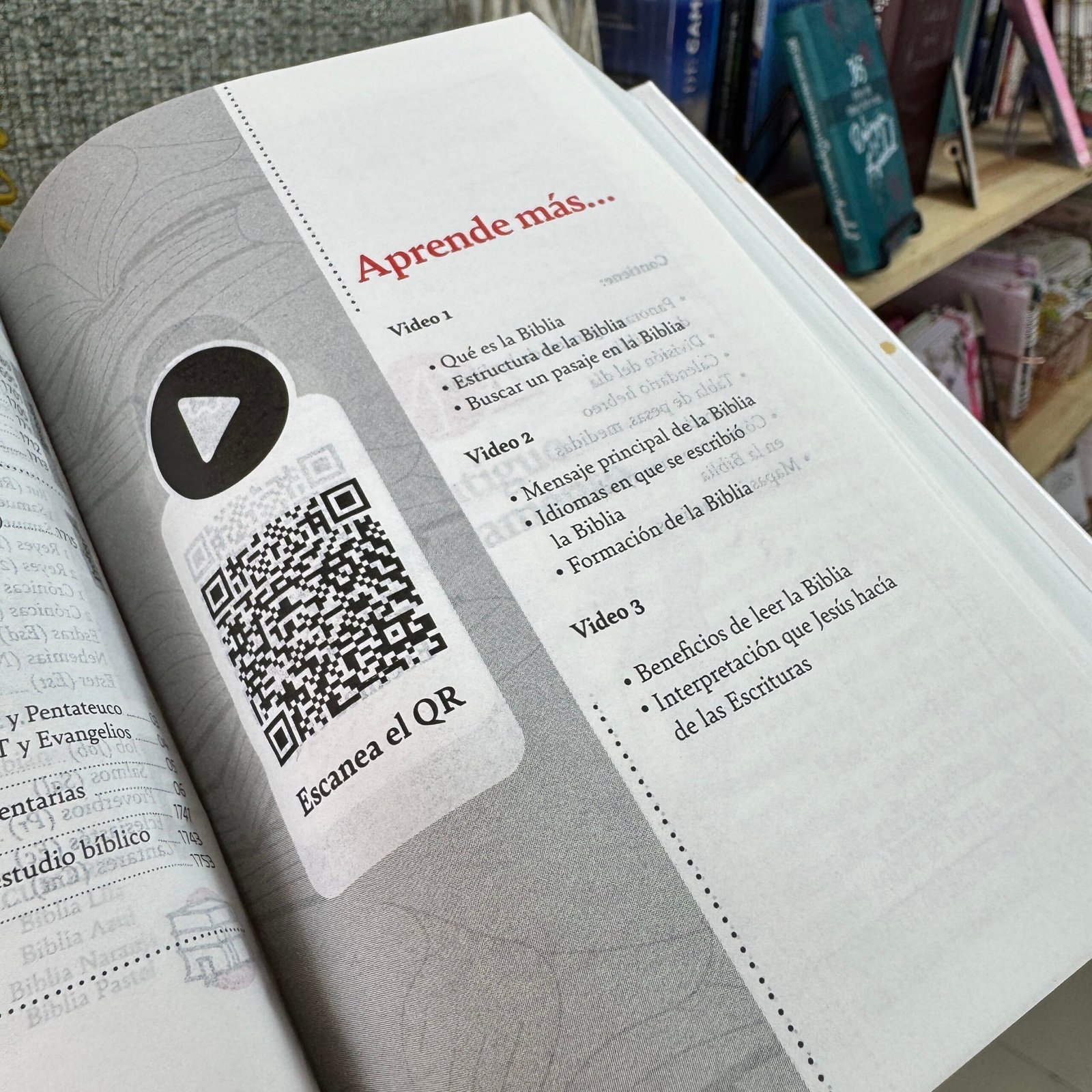Biblia mediana RVR Letra Grande Arcoíris Tapa Dura - Imagen 3