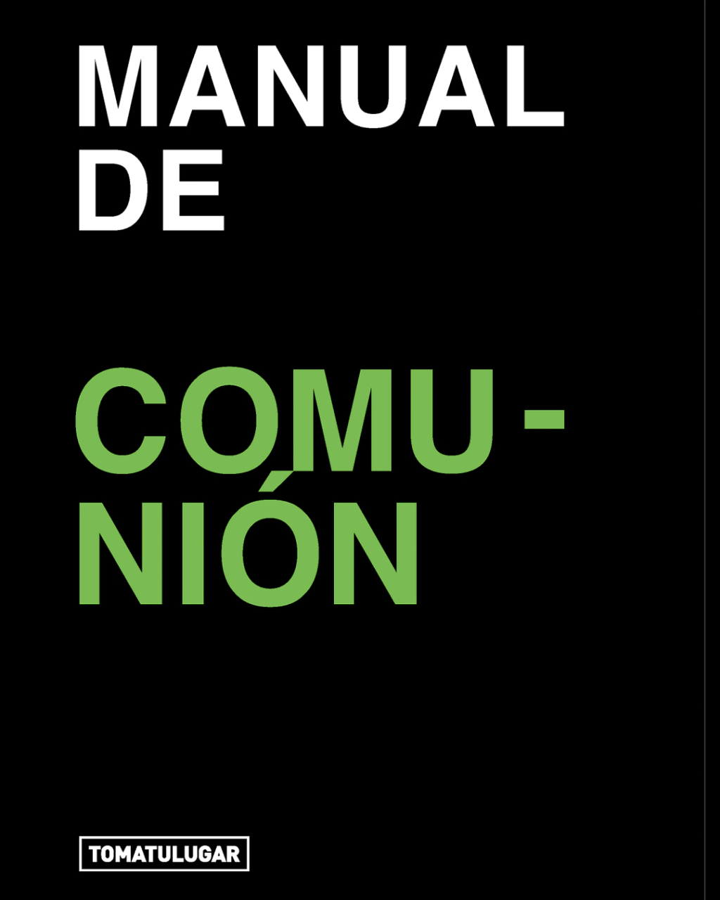 Manual de Comunión - Toma tu Lugar - Imagen 2