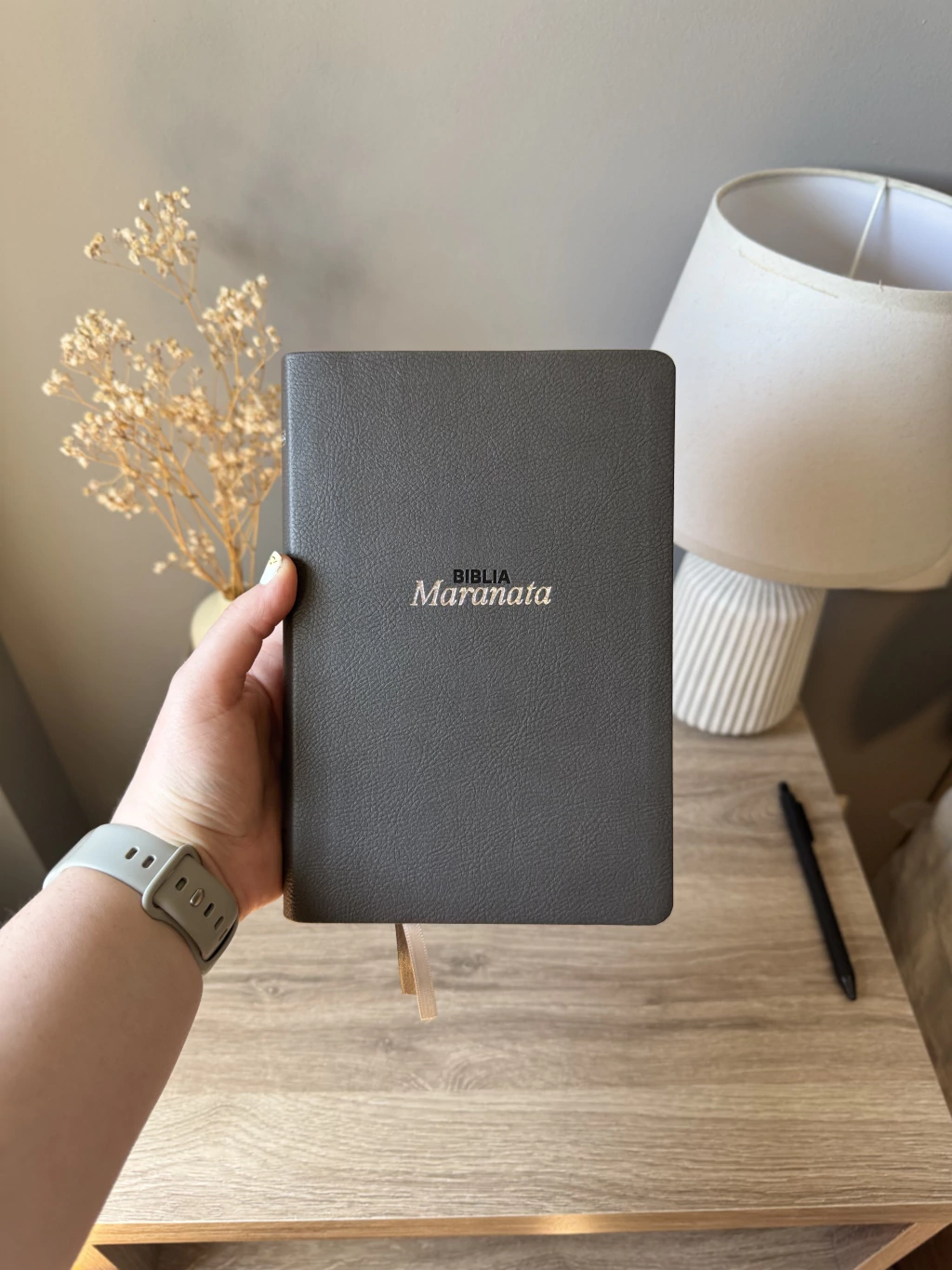 Biblia Maranata - Gris - RVC