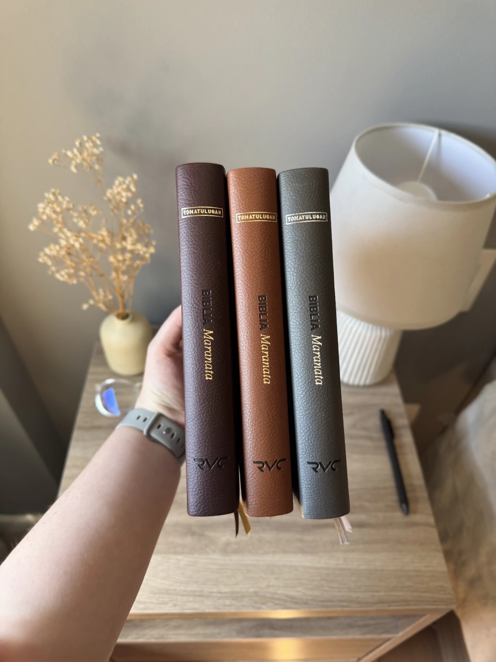 Biblia Maranata - Gris - RVC - Imagen 3