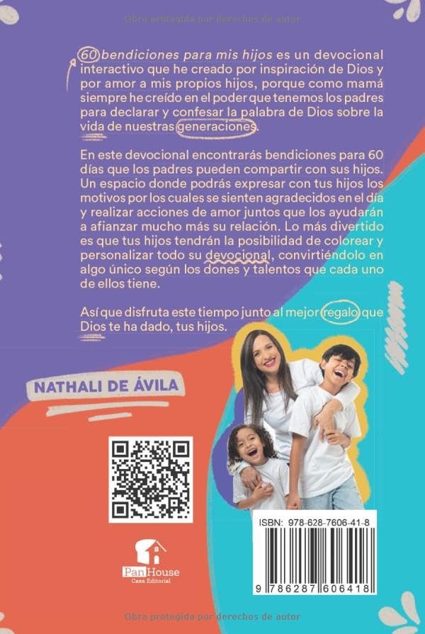 60 Bendiciones Para Mis Hijos - Nathali De Ávila - Imagen 2