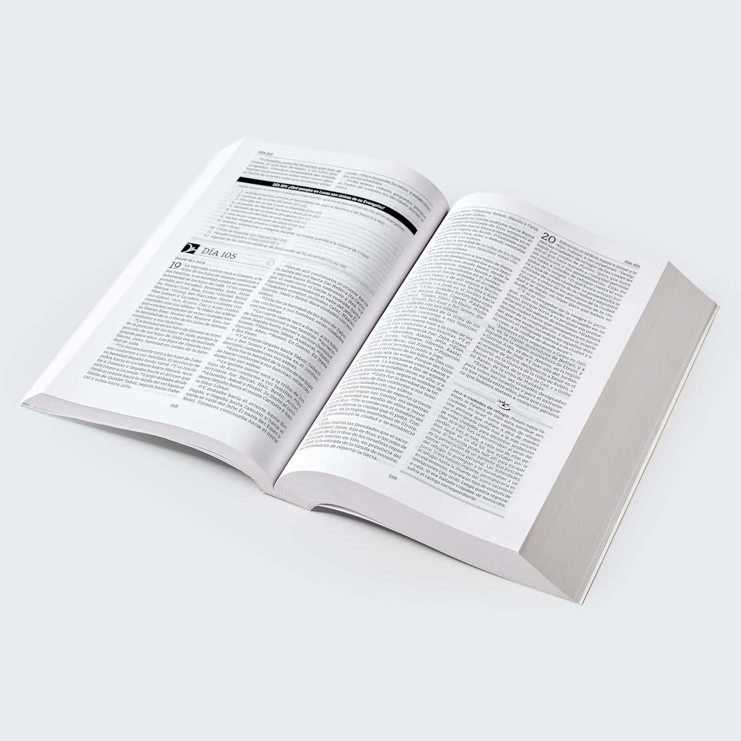 Biblia devocional MacArthur NBLA Tapa dura Comfort Print - Imagen 5