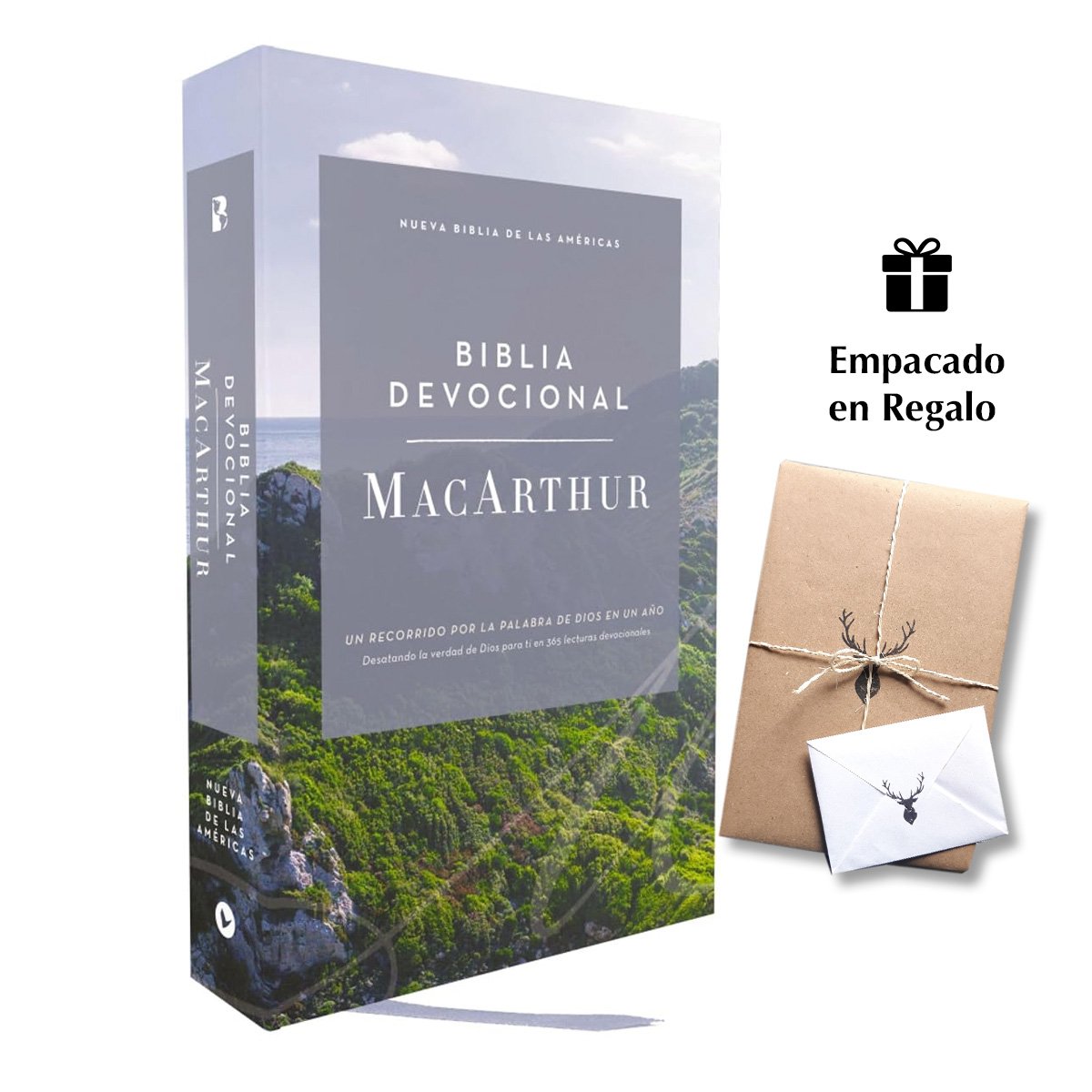 Biblia devocional MacArthur NBLA Tapa dura Comfort Print
