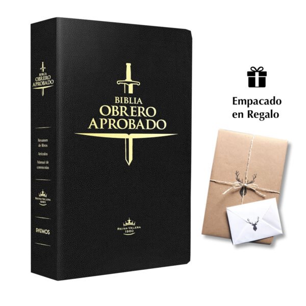 Biblia Obrero Aprobado Rvr 1960 - Imitación piel negro