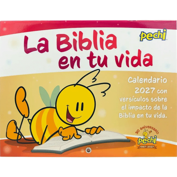 Calendario de pared Pechi 2027 – La Biblia en tu vida