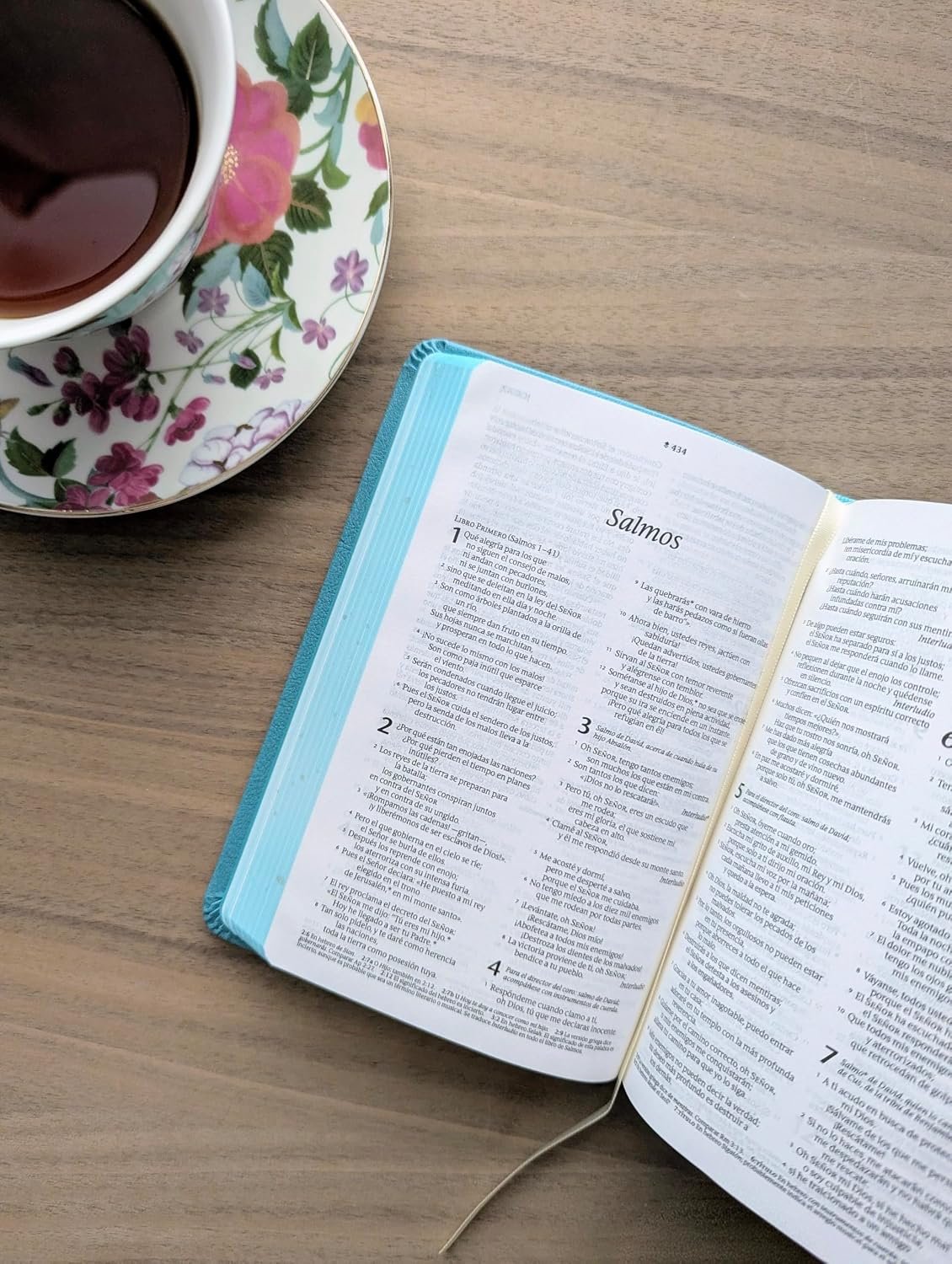Biblia compacta NTV con Filament SentiPiel Turquesa - Imagen 5