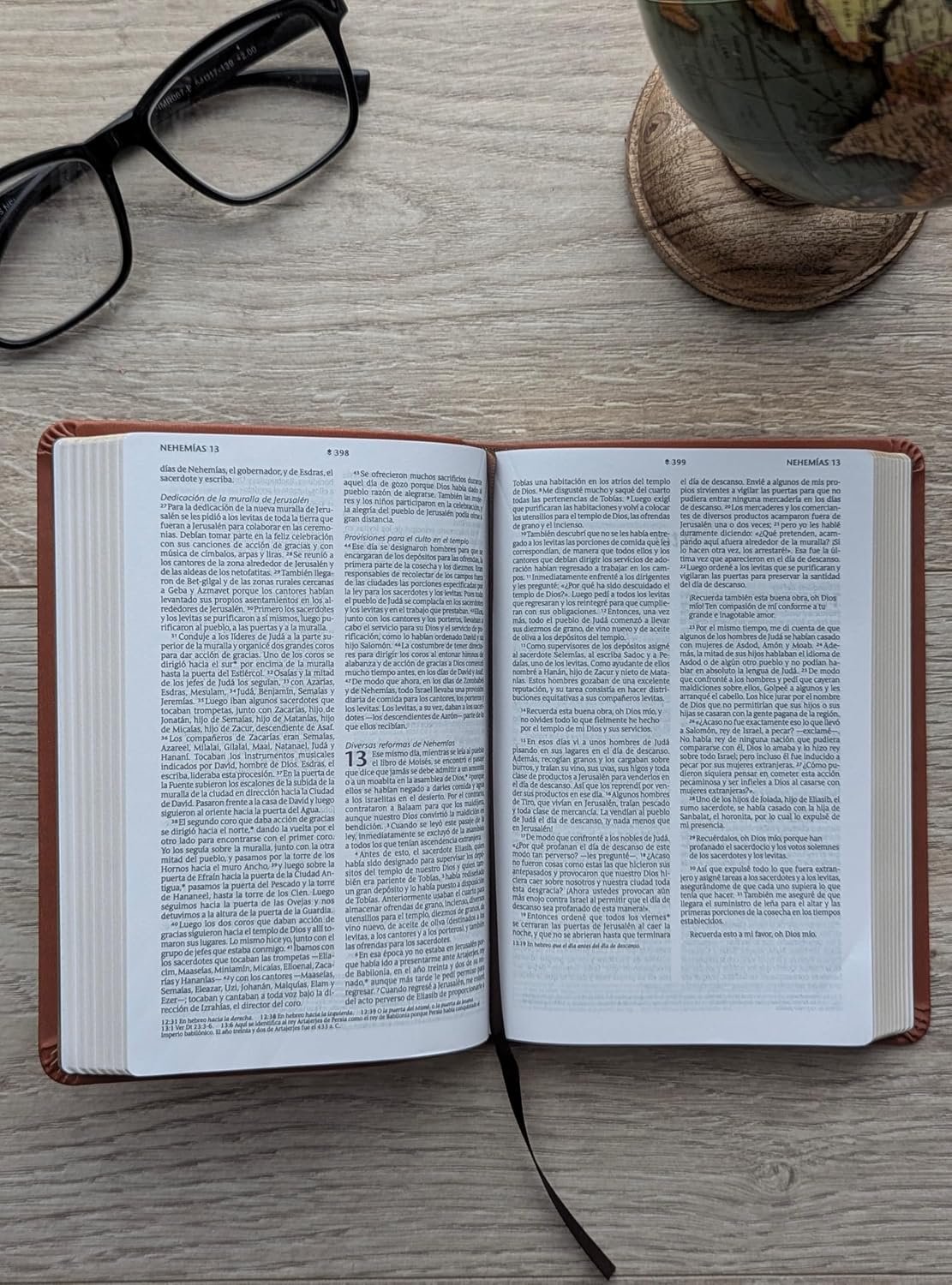 Biblia compacta NTV con Filament SentiPiel Café - Imagen 6