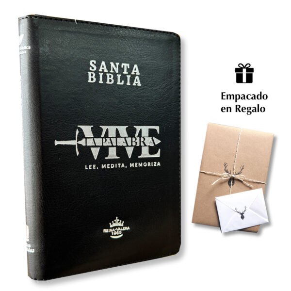 Biblia Letra Grande 12 puntos Reina Valera 1960 Cierre Negro