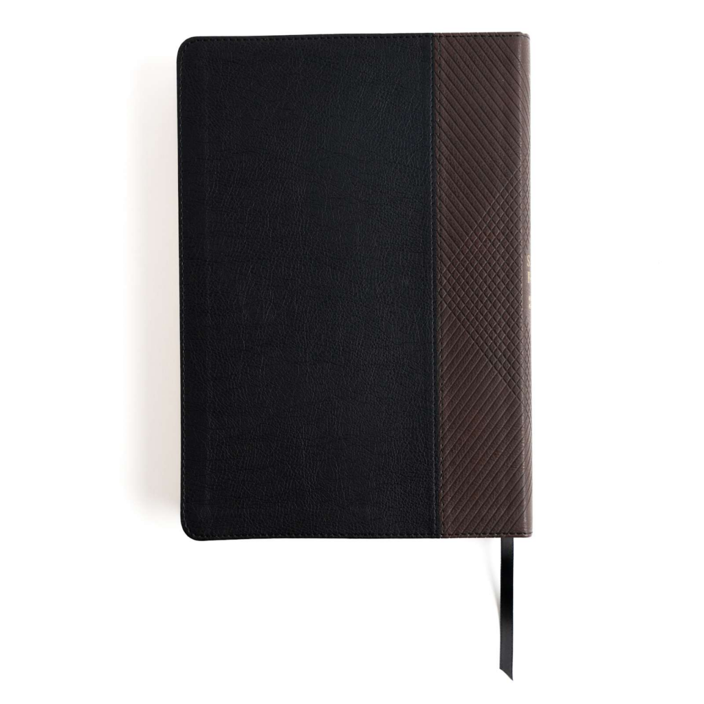 Biblia RVR60 Letra Supergigante Negro Cafe Indice Piel - Imagen 4
