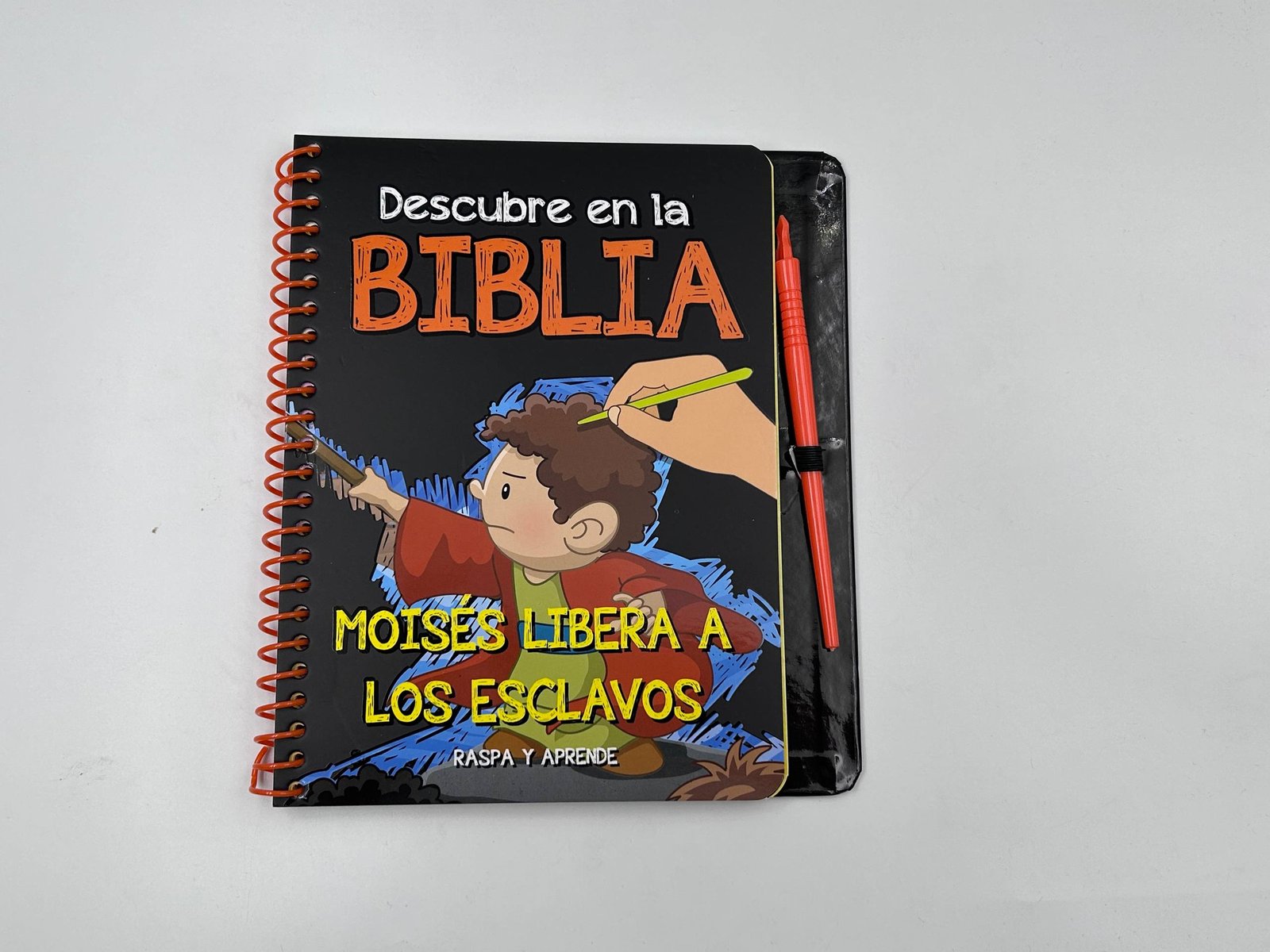 Descubre en la Biblia - Moisés libera a los esclavos - Raspa y Aprende - Imagen 2