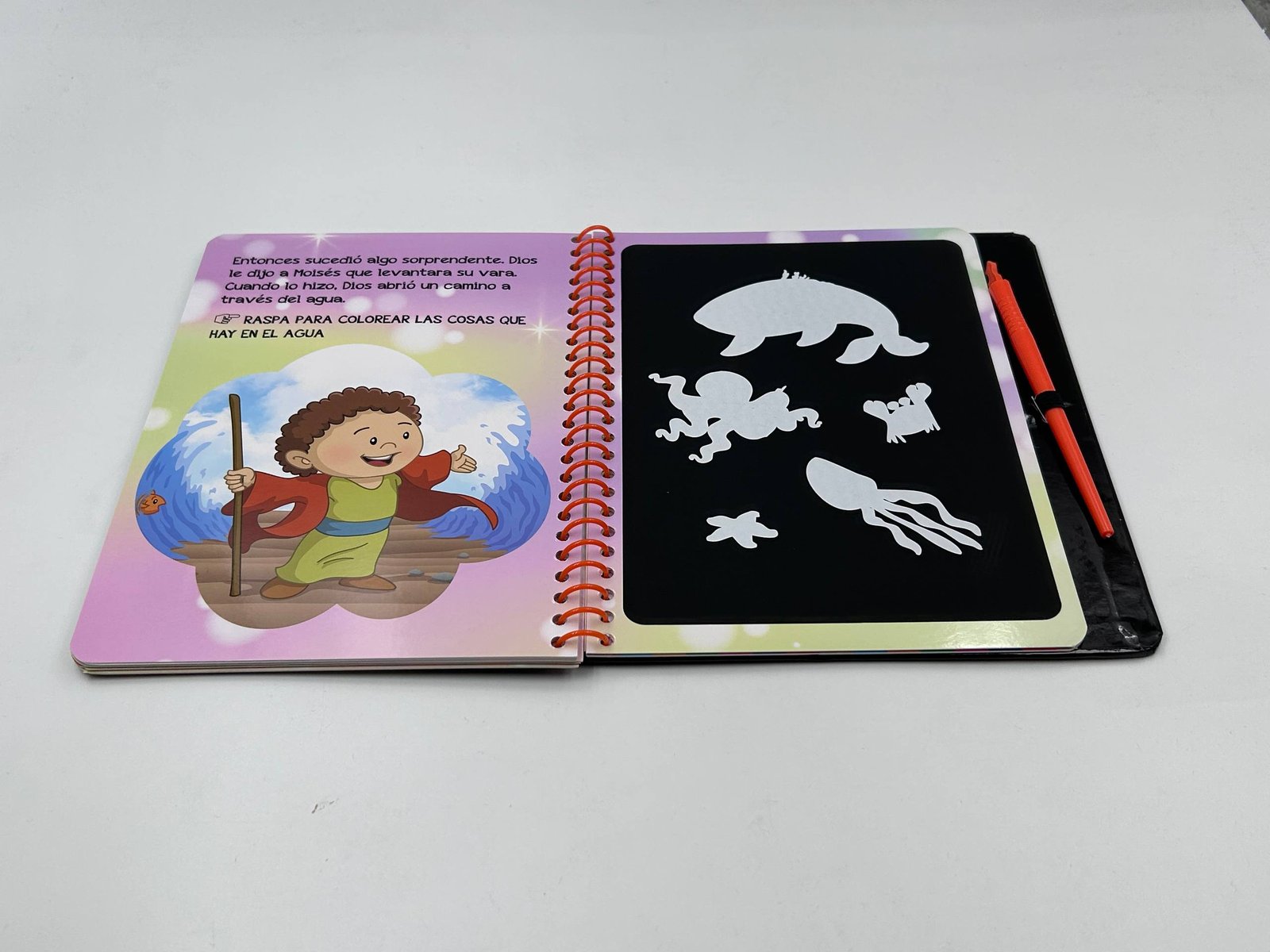 Descubre en la Biblia - Moisés libera a los esclavos - Raspa y Aprende - Imagen 3