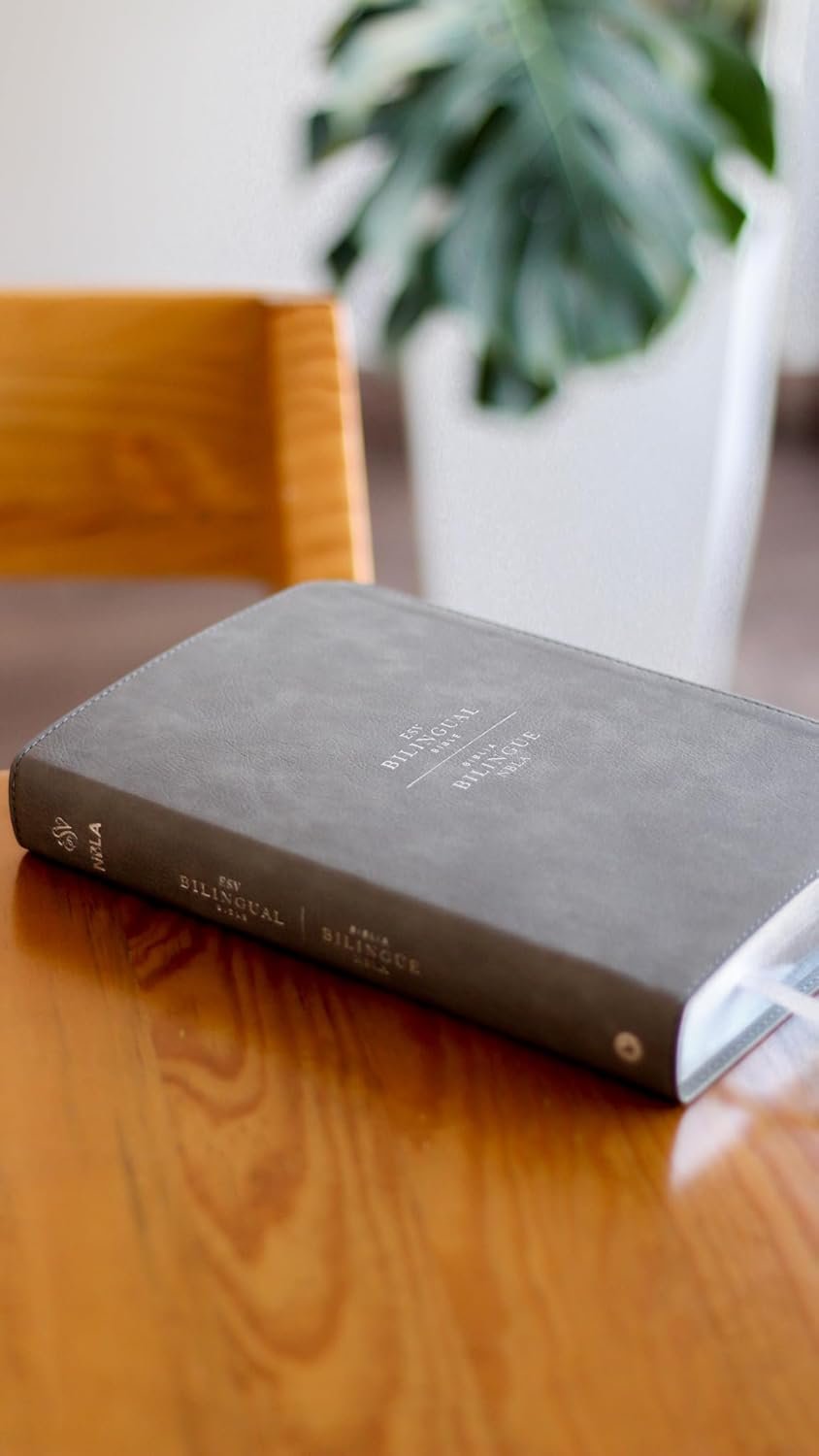 Biblia Bilingüe ESV/NBLA Imitación Piel - Imagen 2