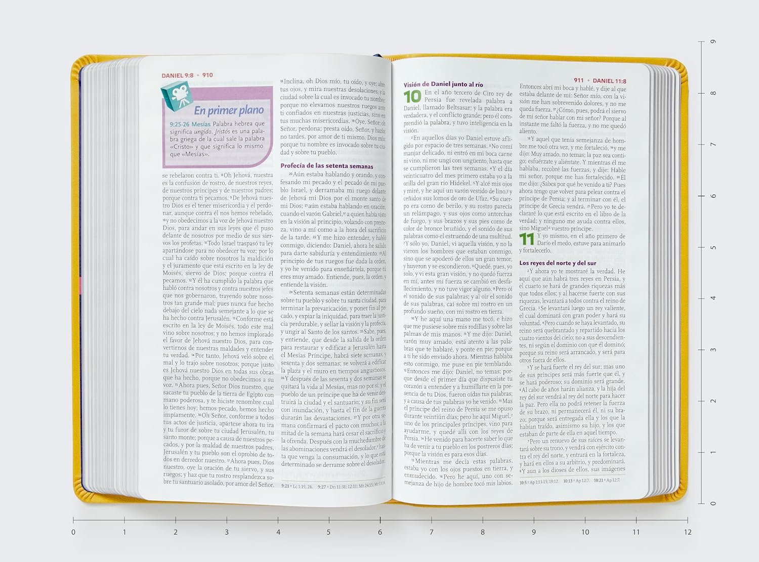 Biblia de estudio para niños RVR60 Piel Mango: La Biblia para niños más completa - Imagen 4