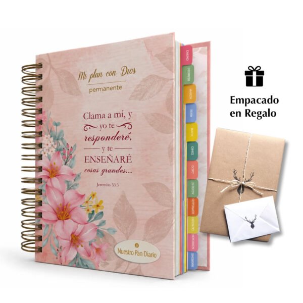 Diario Devocional Mi Plan con Dios Rosa 2027 - Nuestro Pan Diario