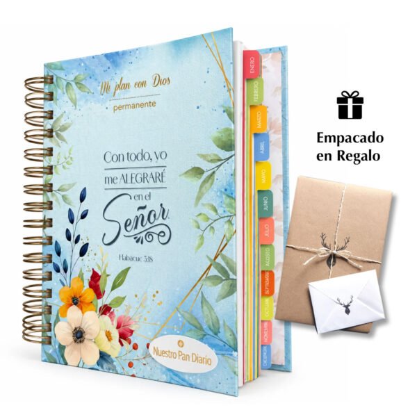 Diario Devocional Mi Plan con Dios Celeste 2027 - Nuestro Pan Diario