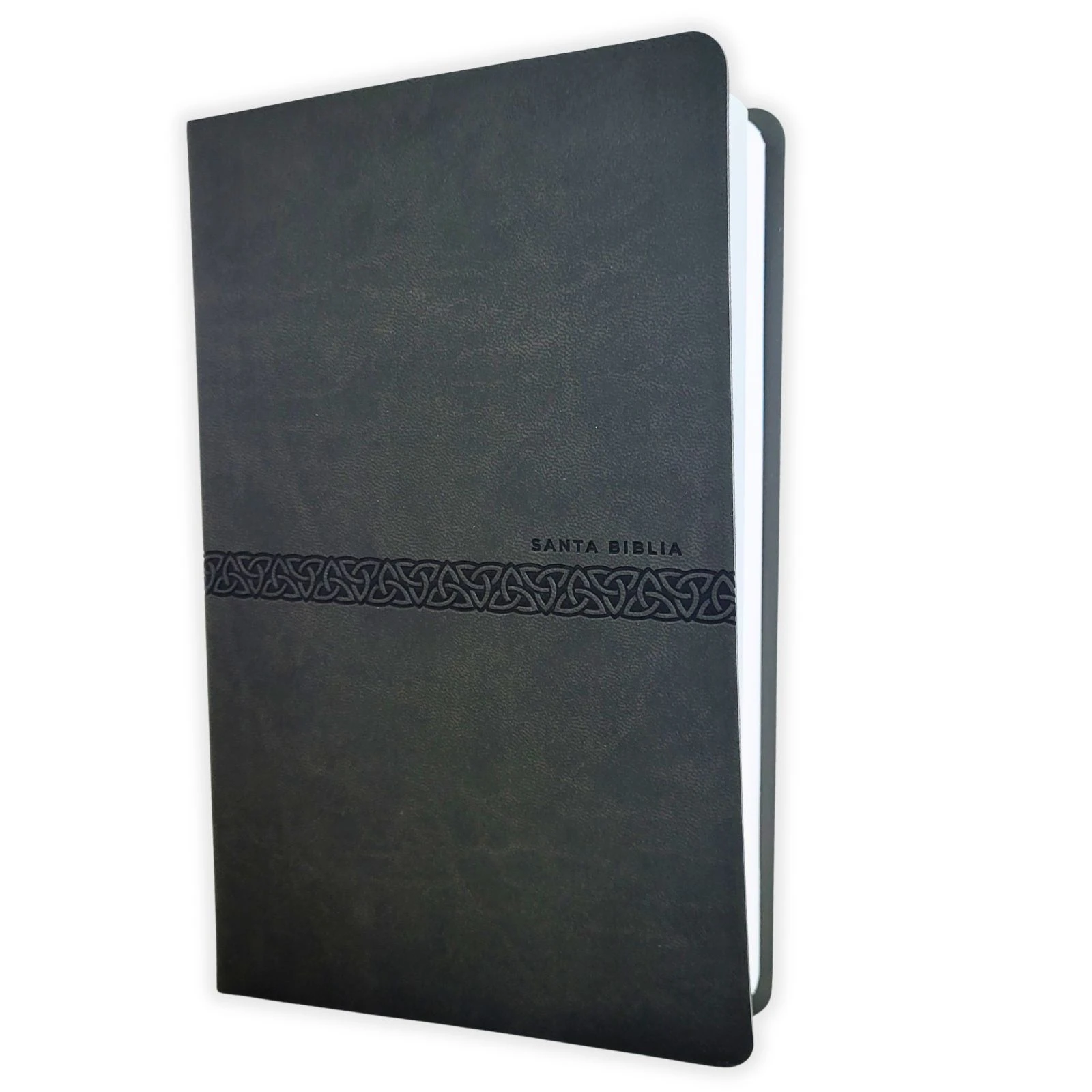 Biblia Letra Grande Tamaño Manual – RVR 1960 Imitacion Piel Gris - Imagen 5