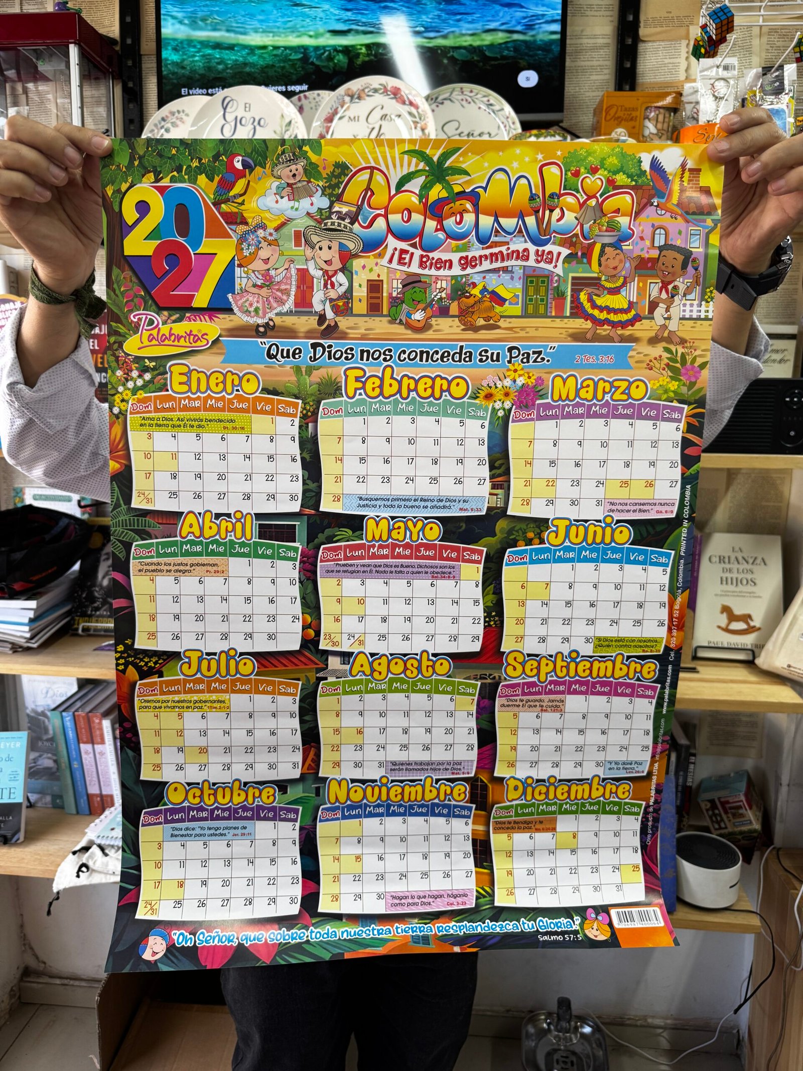 Calendario Pared Palabritas 2027 - Imagen 3