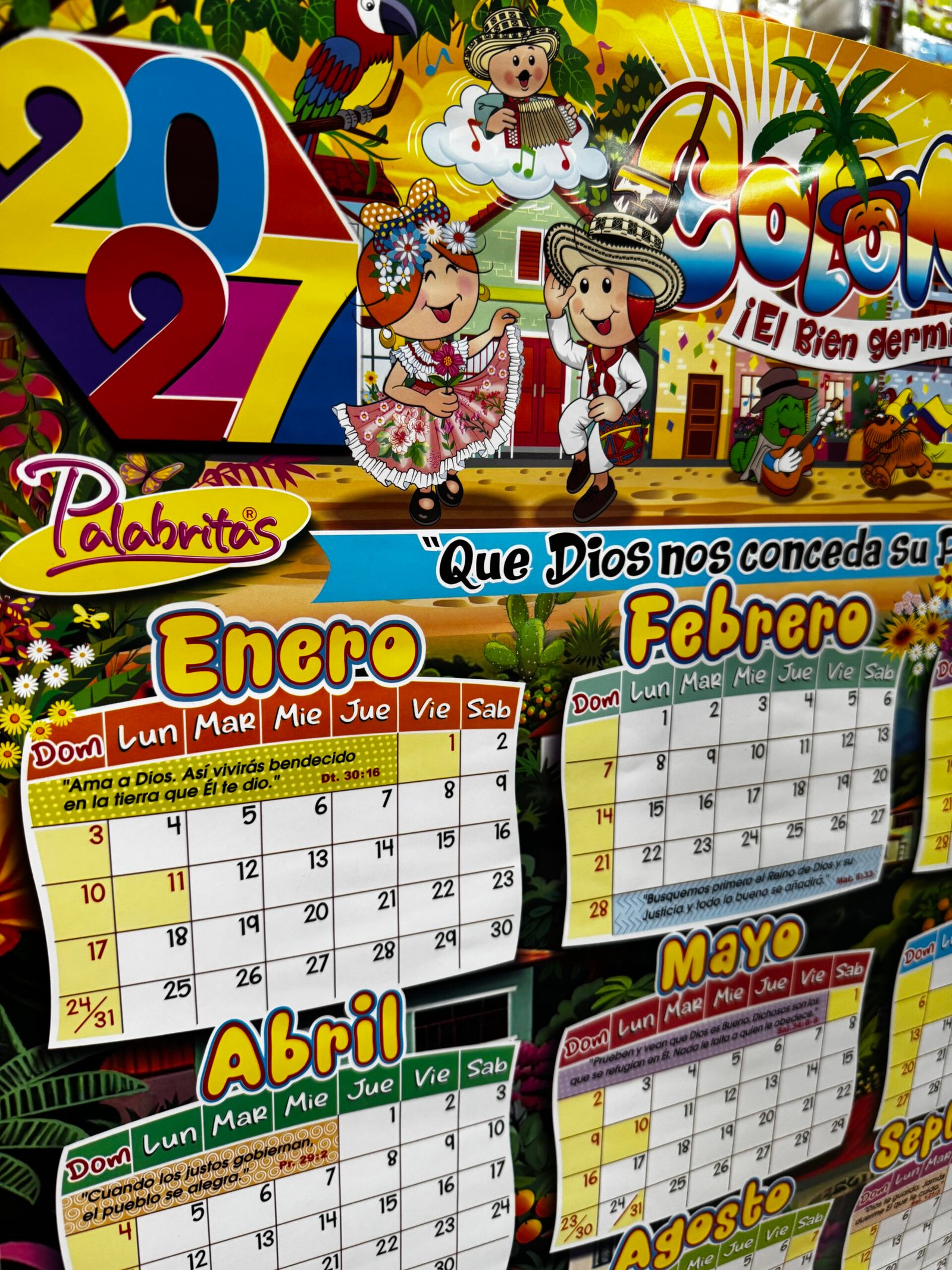 Calendario Pared Palabritas 2027 - Imagen 4