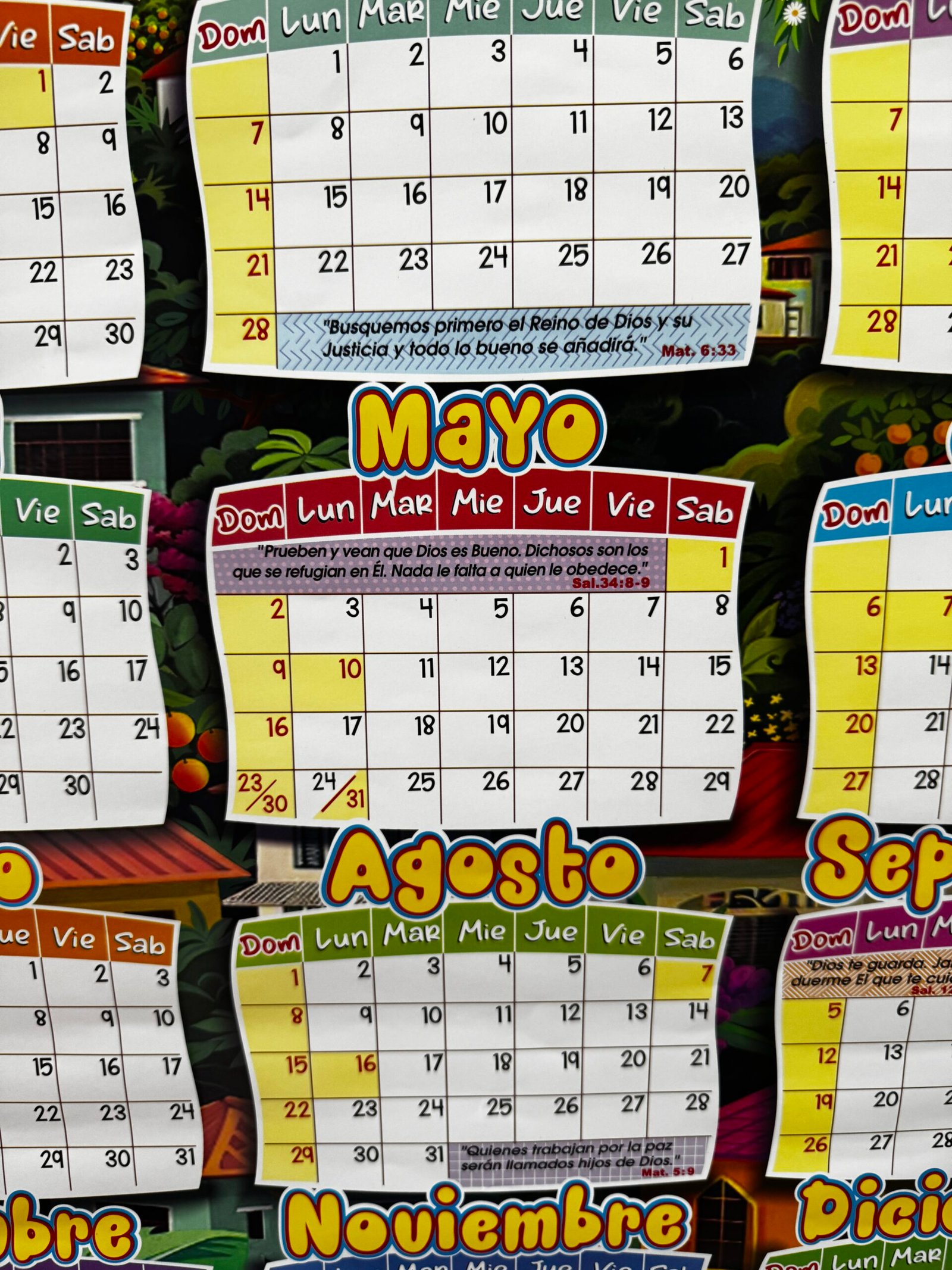 Calendario Pared Palabritas 2027 - Imagen 5