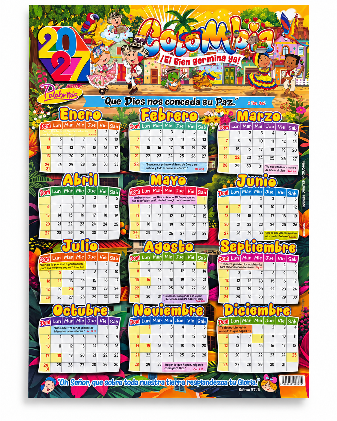 Calendario Pared Palabritas 2027 - Imagen 2