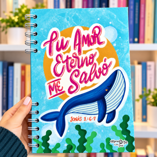 Tu amor eterno me salvó - Cuadernos Devocional - Ballena