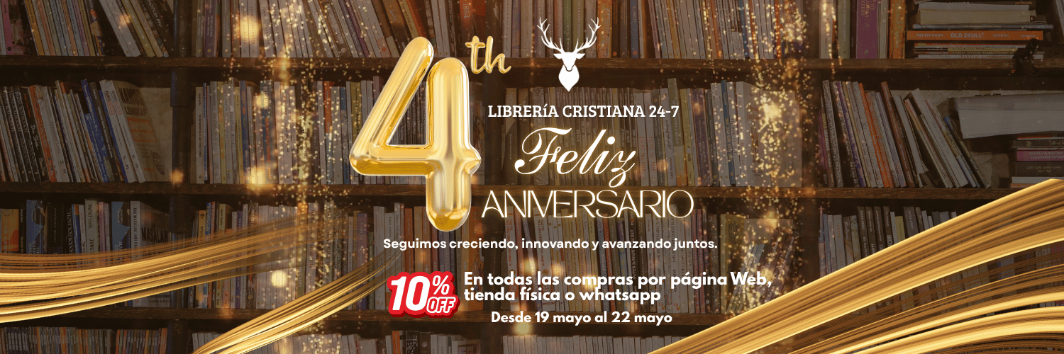 4to aniversario libreria 24-7 2026